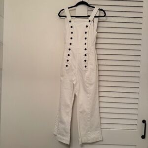 Ulla Johnson White Jumpsuit